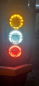 Back LED indicator with dual Type of Light